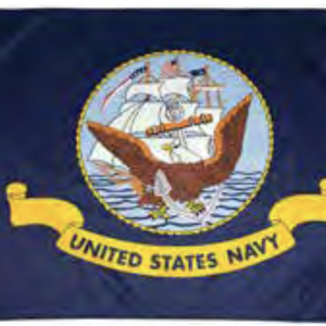 u.s. navy 2'x3' nylon outdoor grommet flag