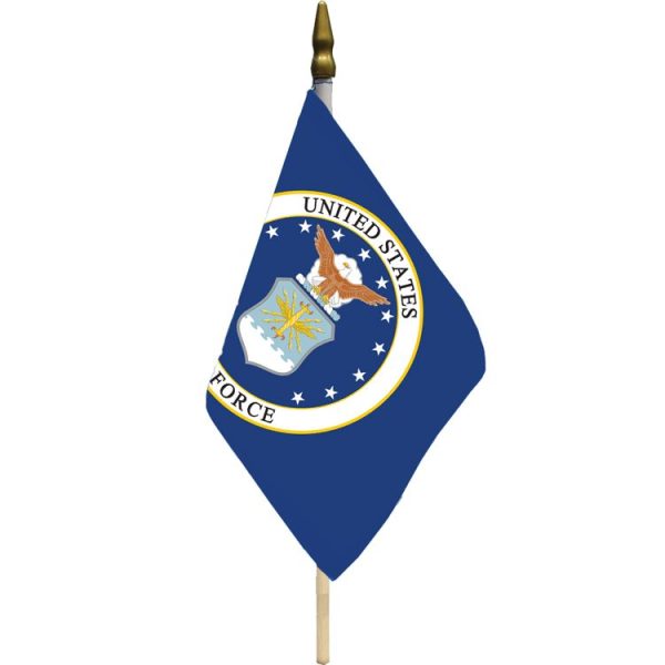 u.s. air force 12"x18" stick flag